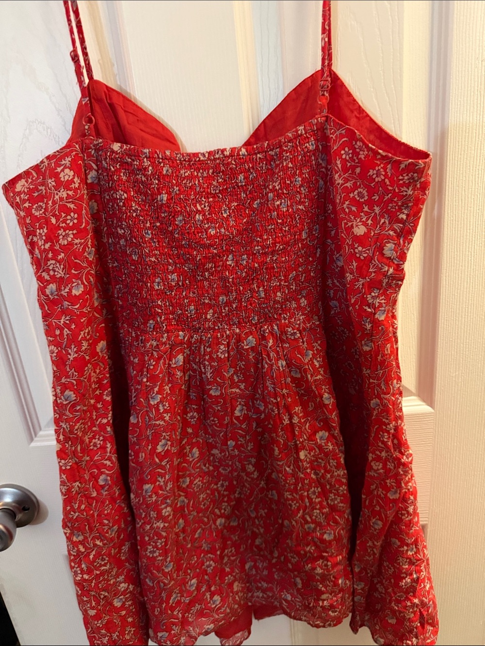 American Eagle Outfitters Red Floral Mini Dress - Picture 7 of 7